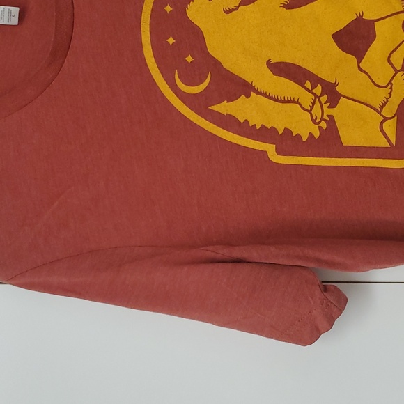 Mens Bluff Creeek Big Foot Sasquatch Tshirt XL Brown Yellow soft - Picture 6 of 11